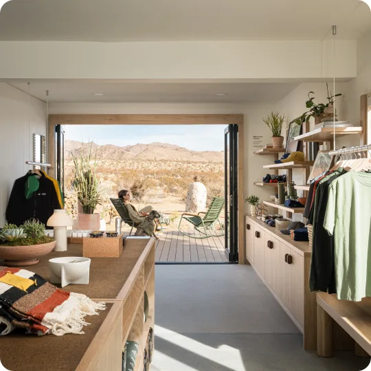 Inside Joshua Tree Outpost