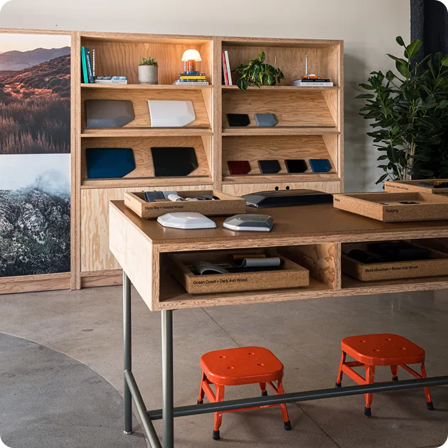 Rivian EV colors and materials to browse