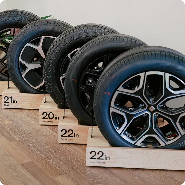 Rivian EV tire options
