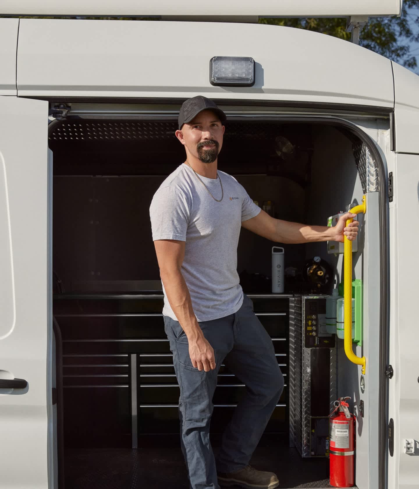 Service mobile Rivian