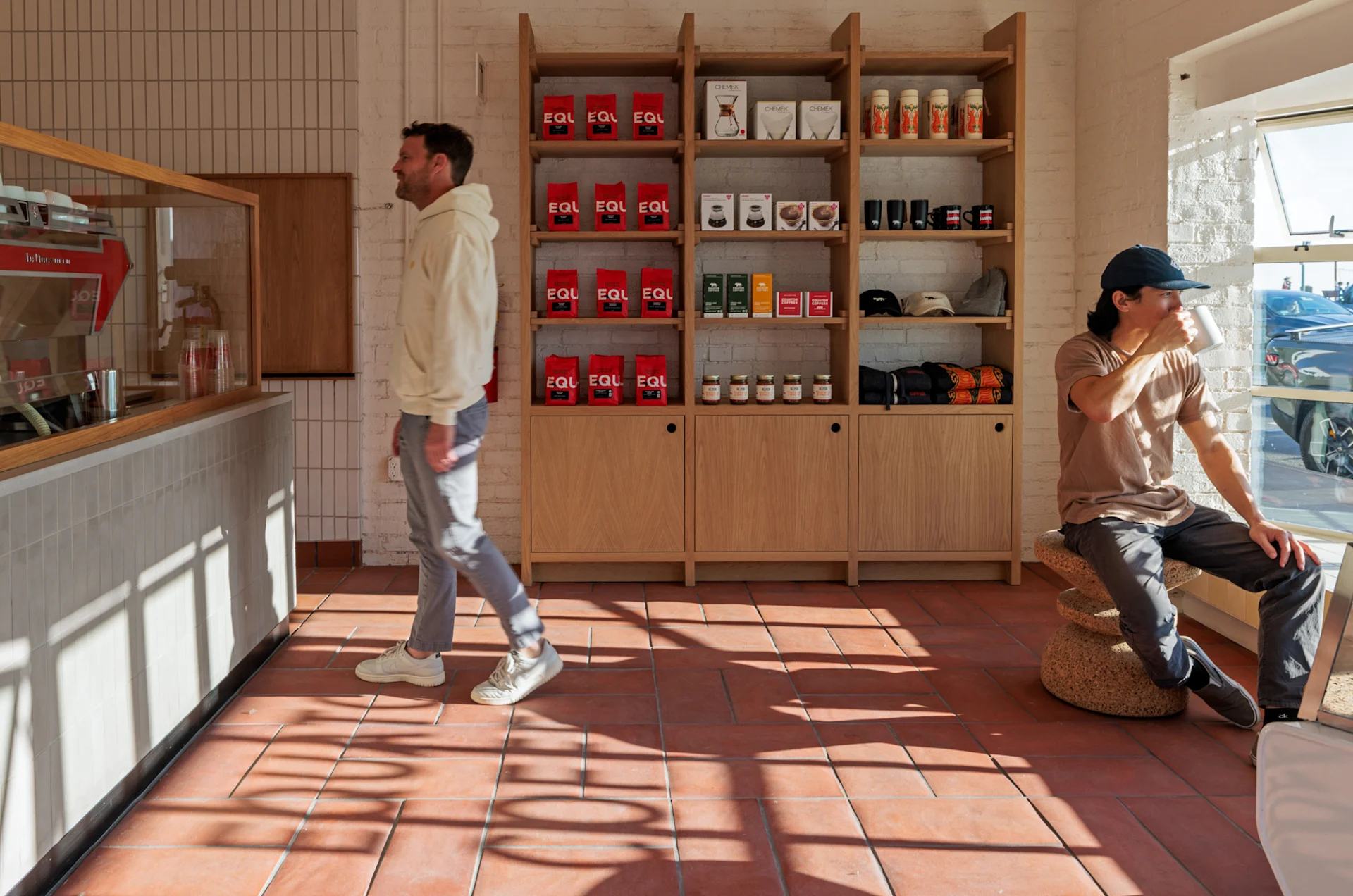 Enjoy a drink or quick bite to eat from our on-site coffeehouse.
