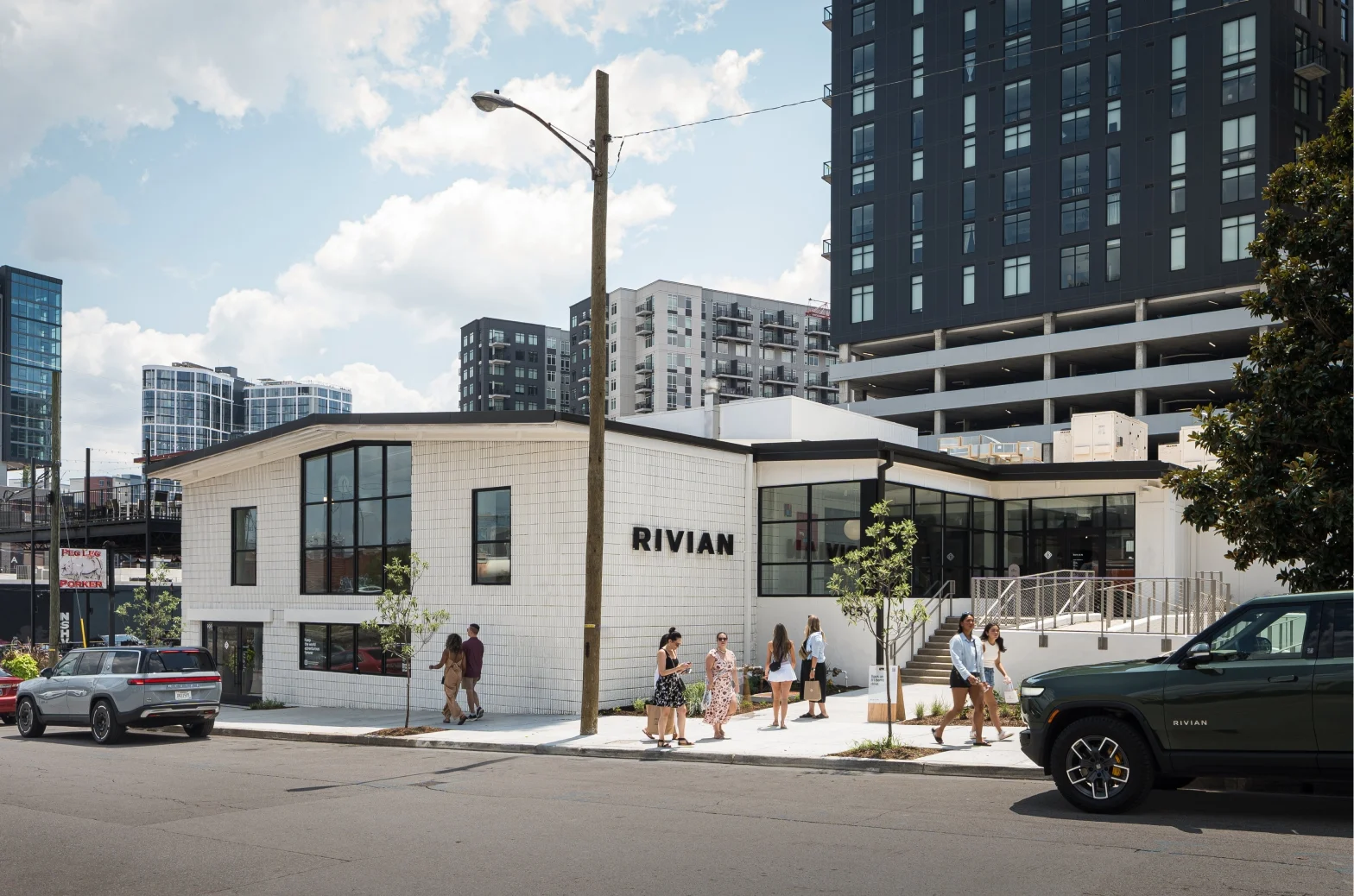 Rivian Nashville space building