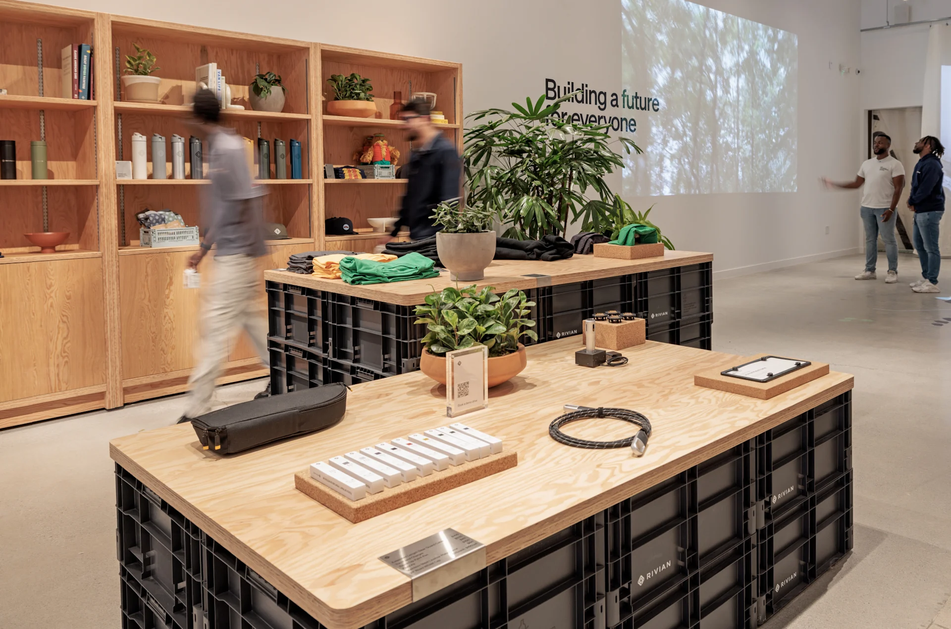 Shop a curated selection of Rivian gear and goods from some of our favorite makers.