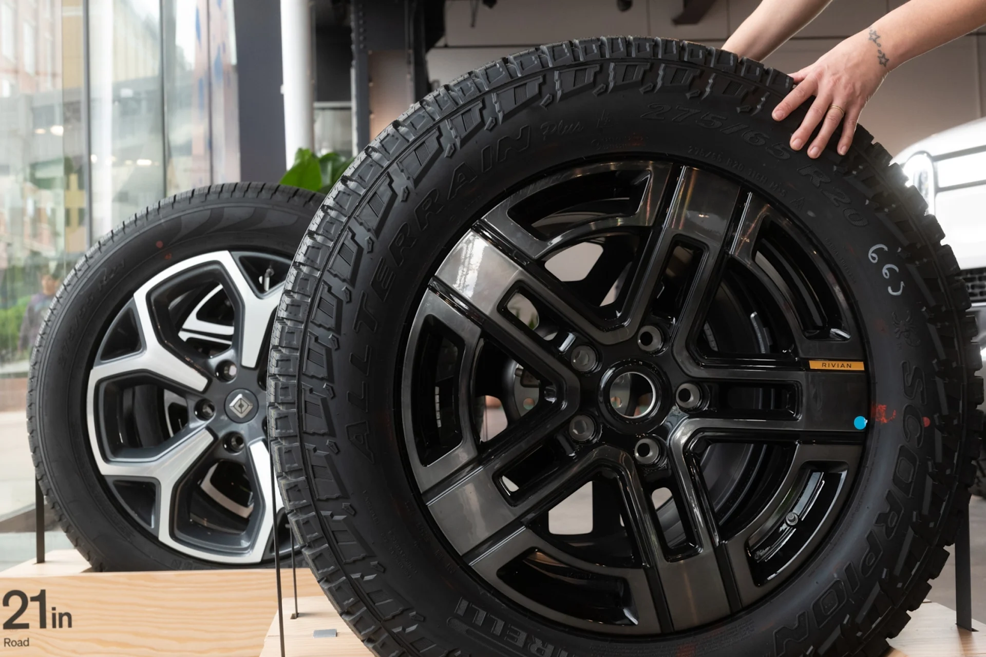 Rivian Chicago, IL space wheel and tire options