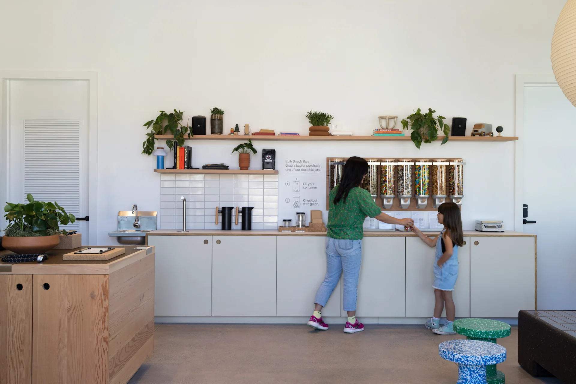 Kitchen at Rivian Yosemite Charging Outpost
