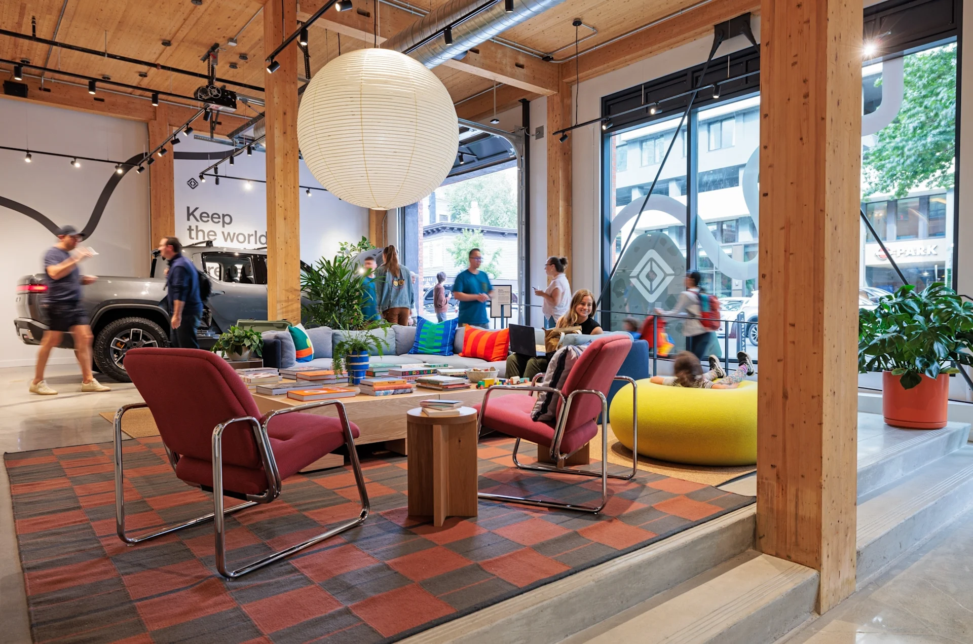 Our spaces are for everyone  — bring your pets, your family and your curiosity.