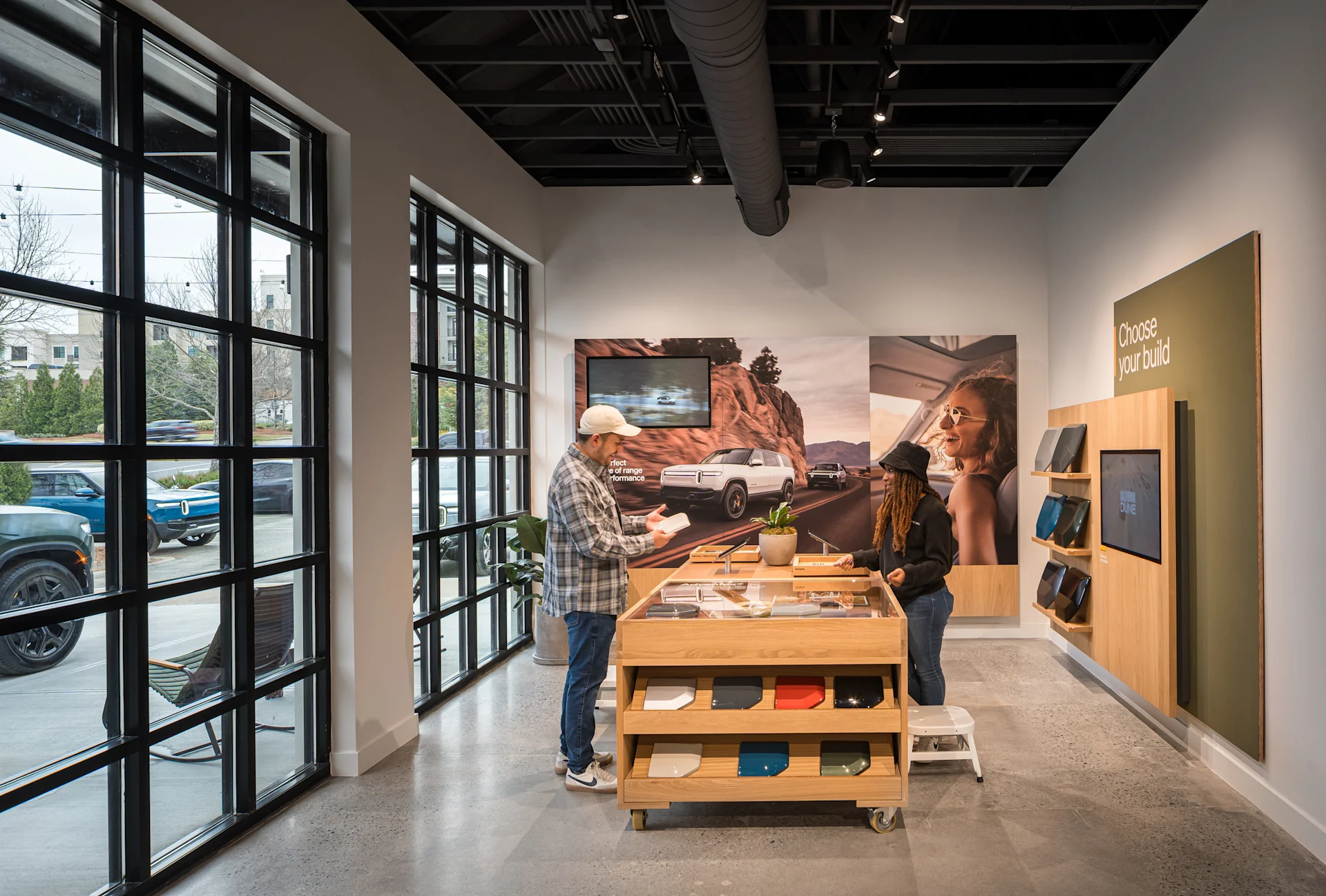 Alpharetta Rivian Space interior options