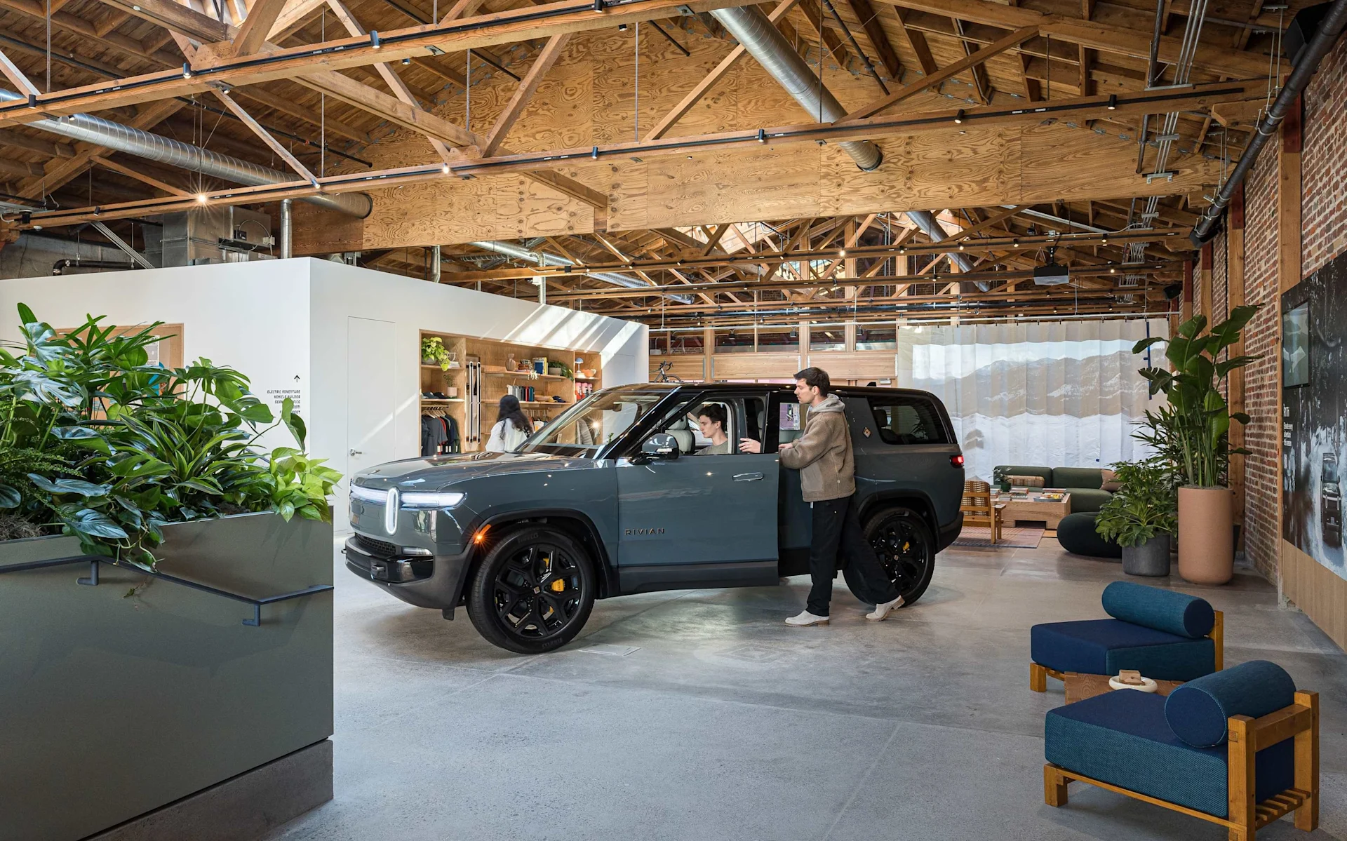 Think playground, not showroom. You’re welcome to climb in and on our vehicles.