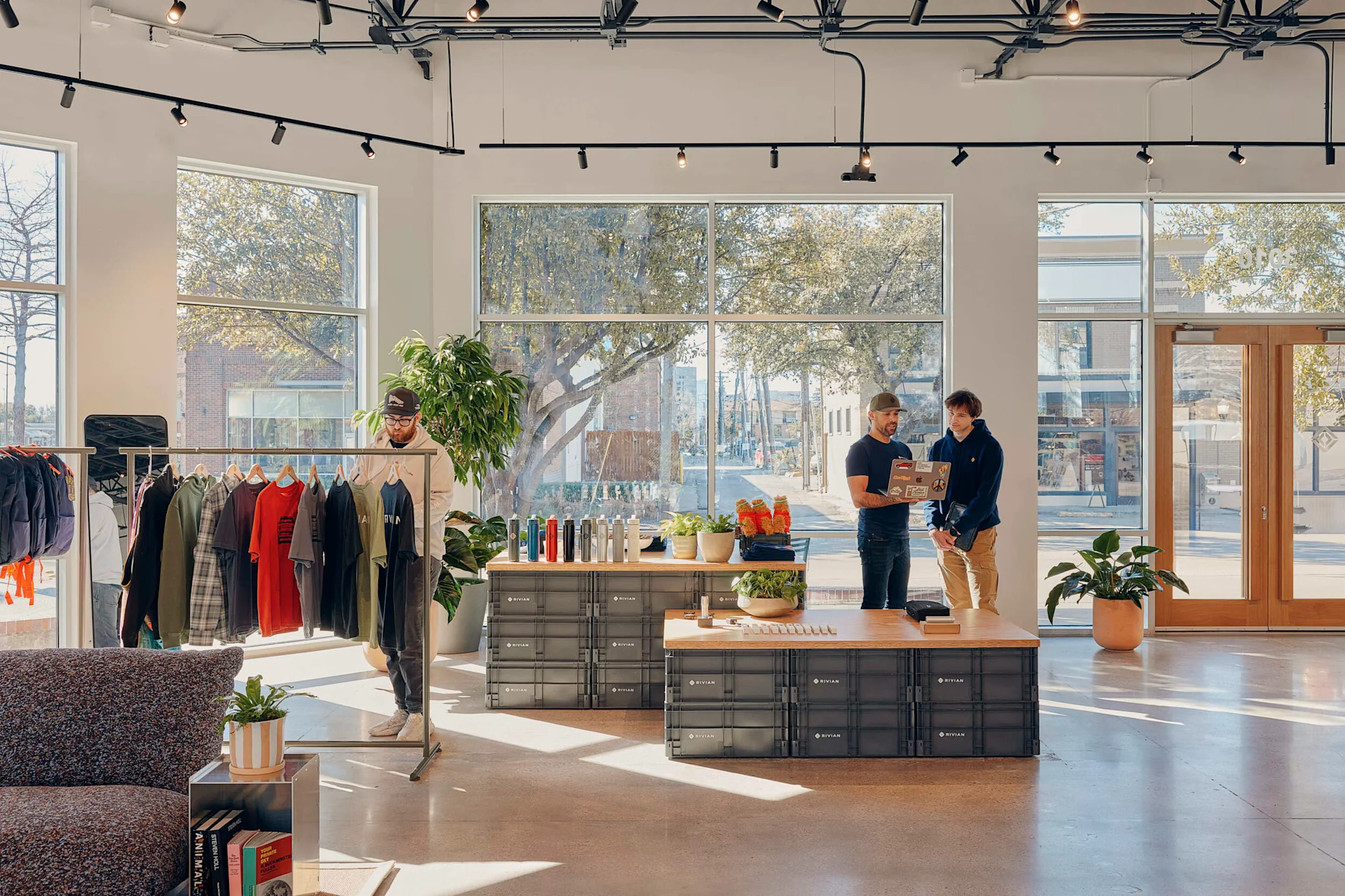 Shop a curated selection of Rivian gear and goods from some of our favorite makers.