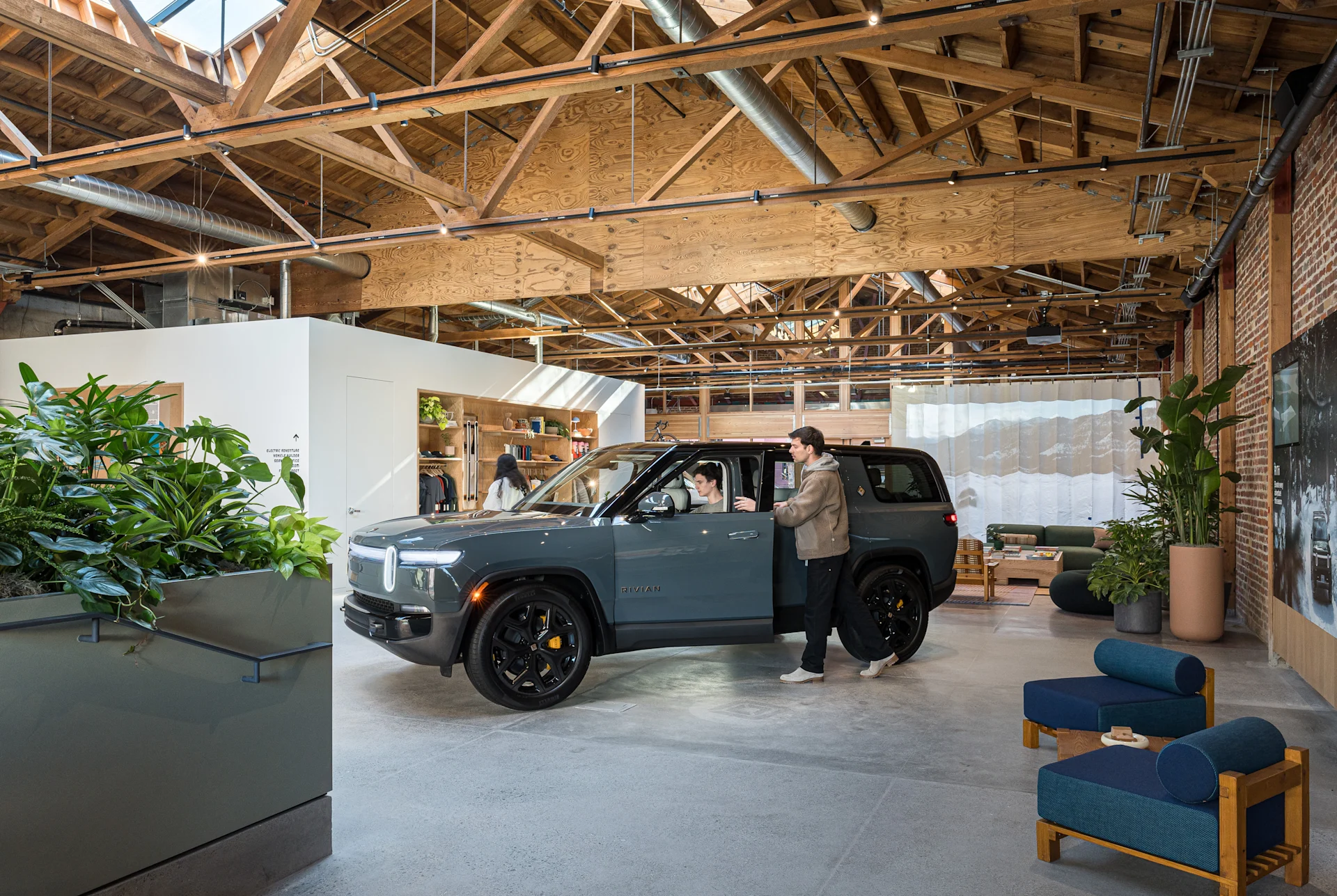 Think playground, not showroom. You’re welcome to climb in and on our vehicles.