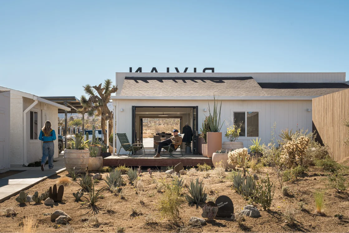 Outside Joshua Tree Outpost