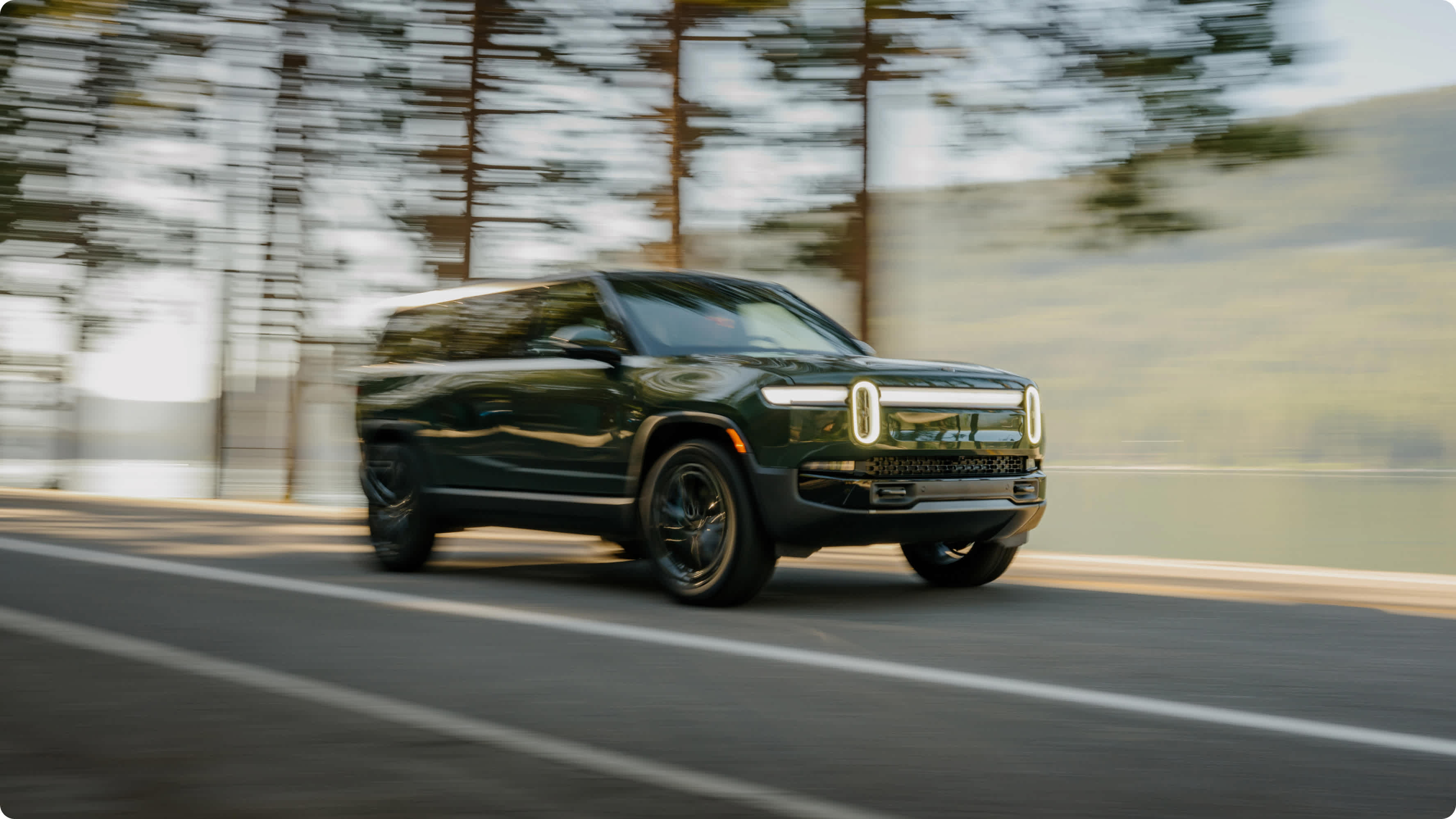 Rivian Quad motor electric vehicle