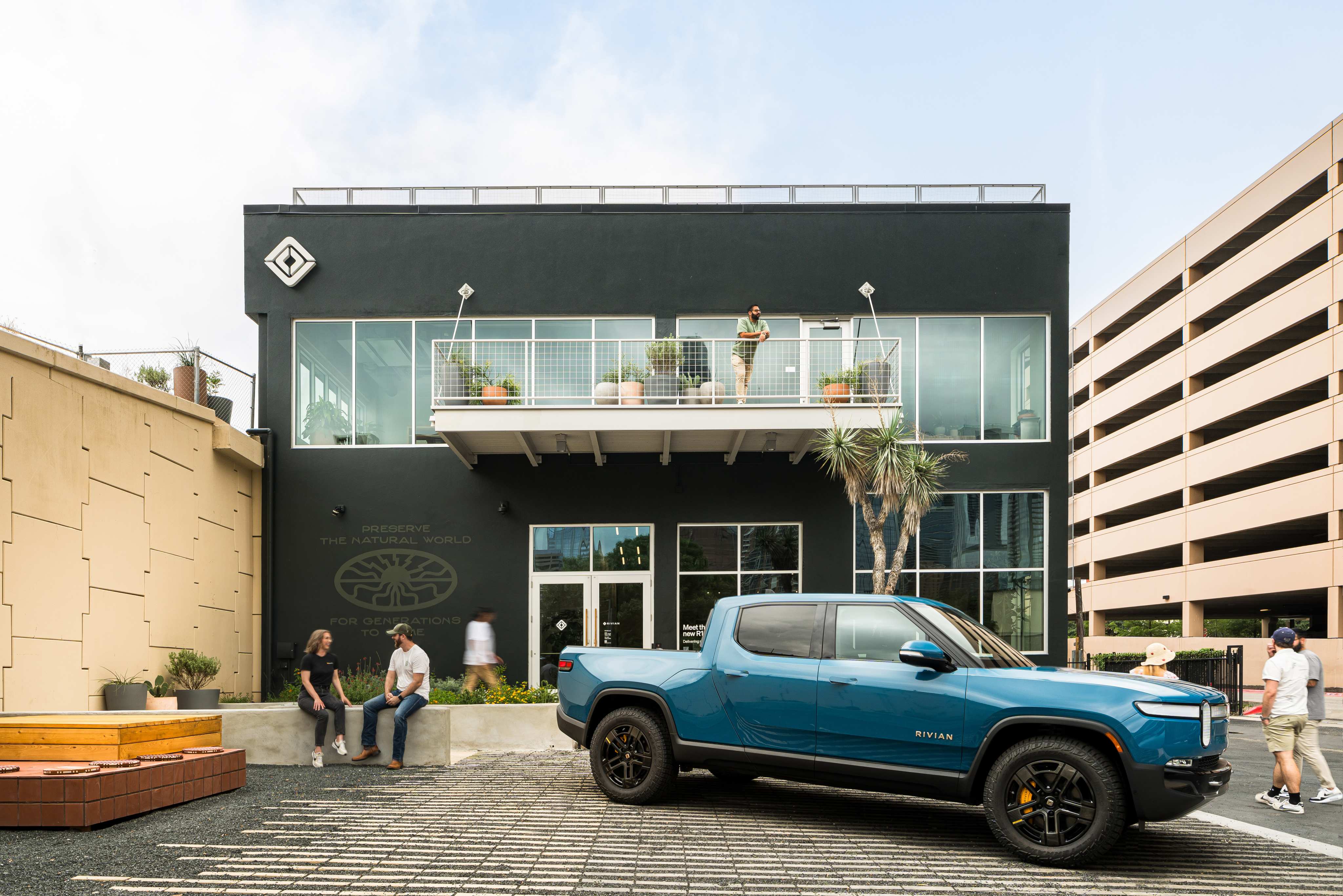 Think playground, not showroom. You’re welcome to climb in and on our vehicles.