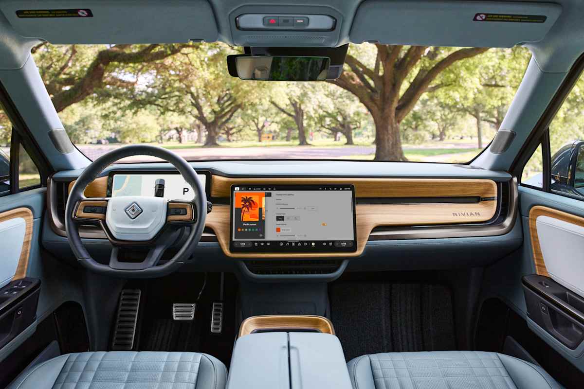 2026 Rivian R1S interior