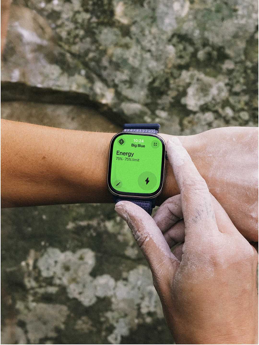 Right on your wrist