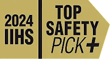 IIHS 2024 Top Safety Pick+ badge.