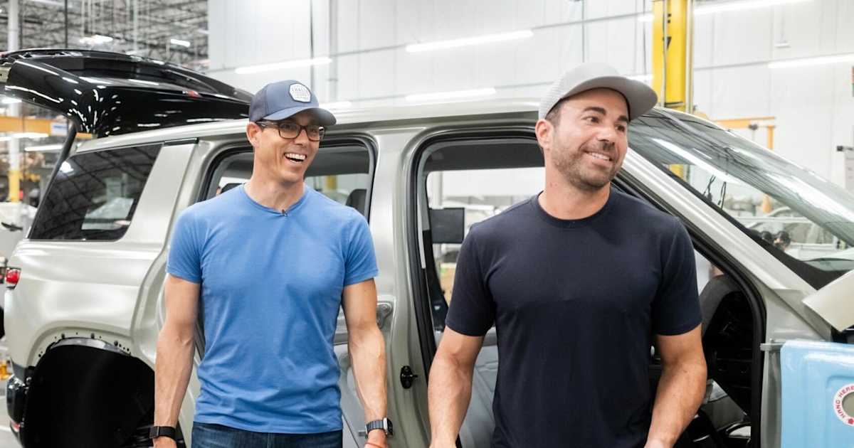 Official image for CrunchLabs x Rivian engineering and EV education collaboration