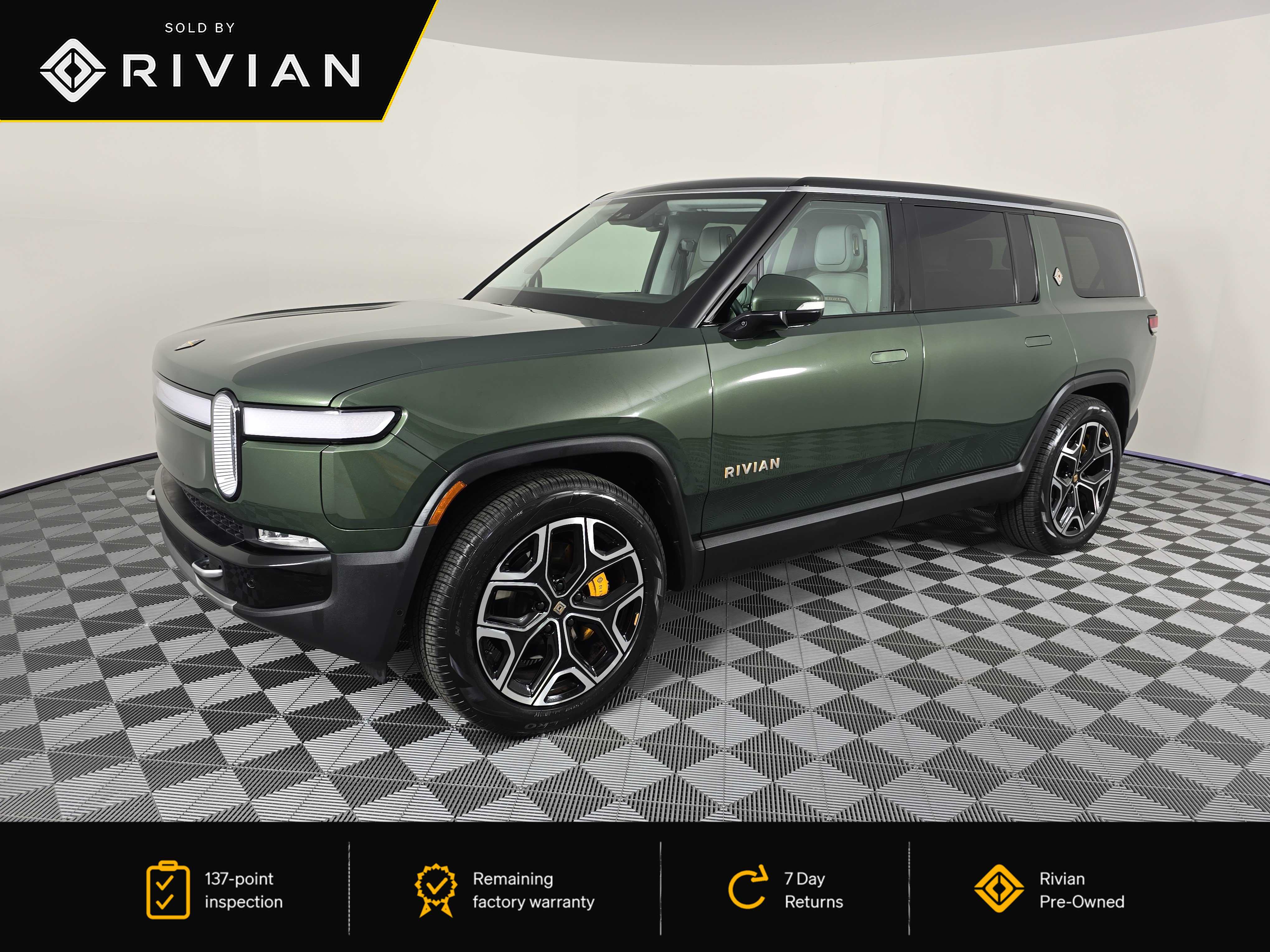 Forest Green 2024 Rivian R1S SUV / Crossover All-Wheel Drive Automatic