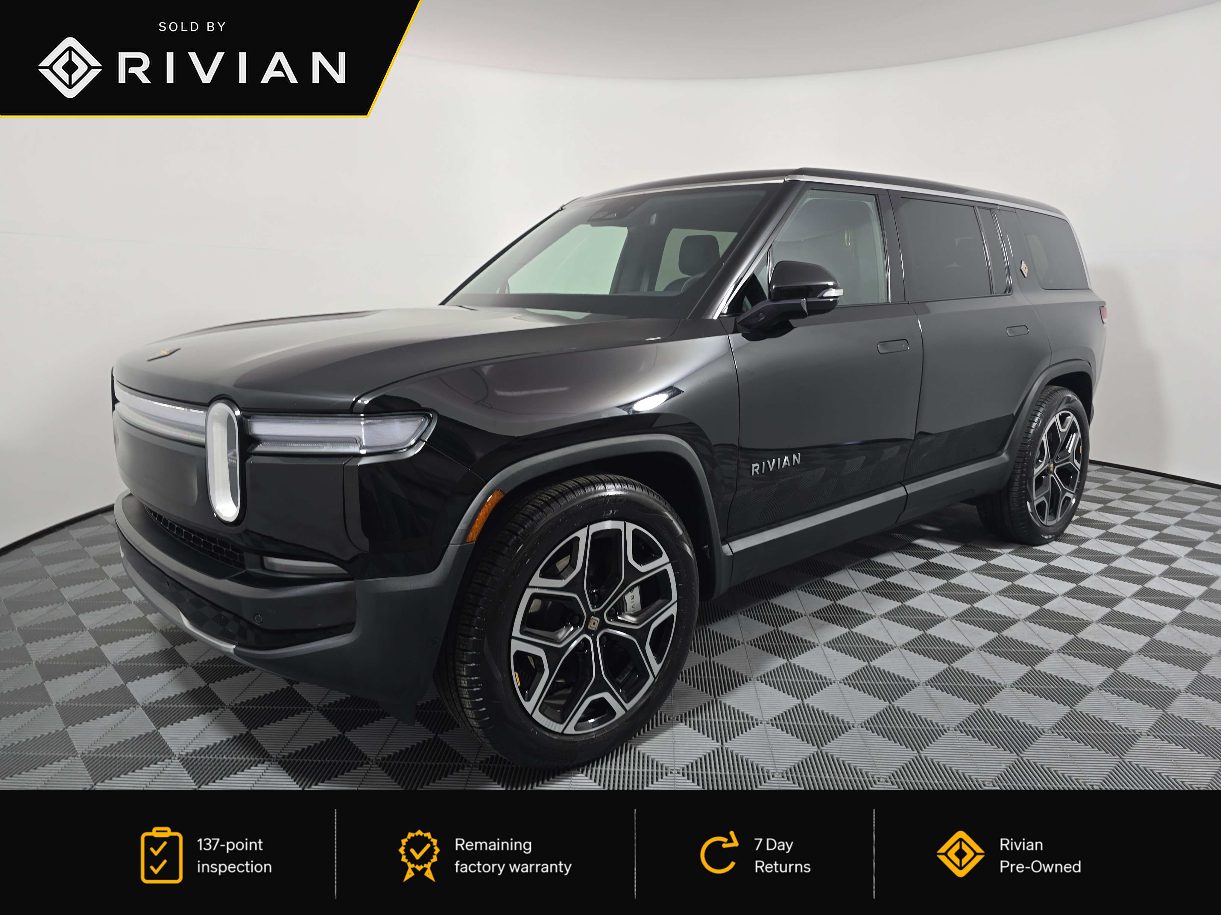 Midnight paint 2025 Rivian R1S SUV / Crossover All-Wheel Drive Automatic