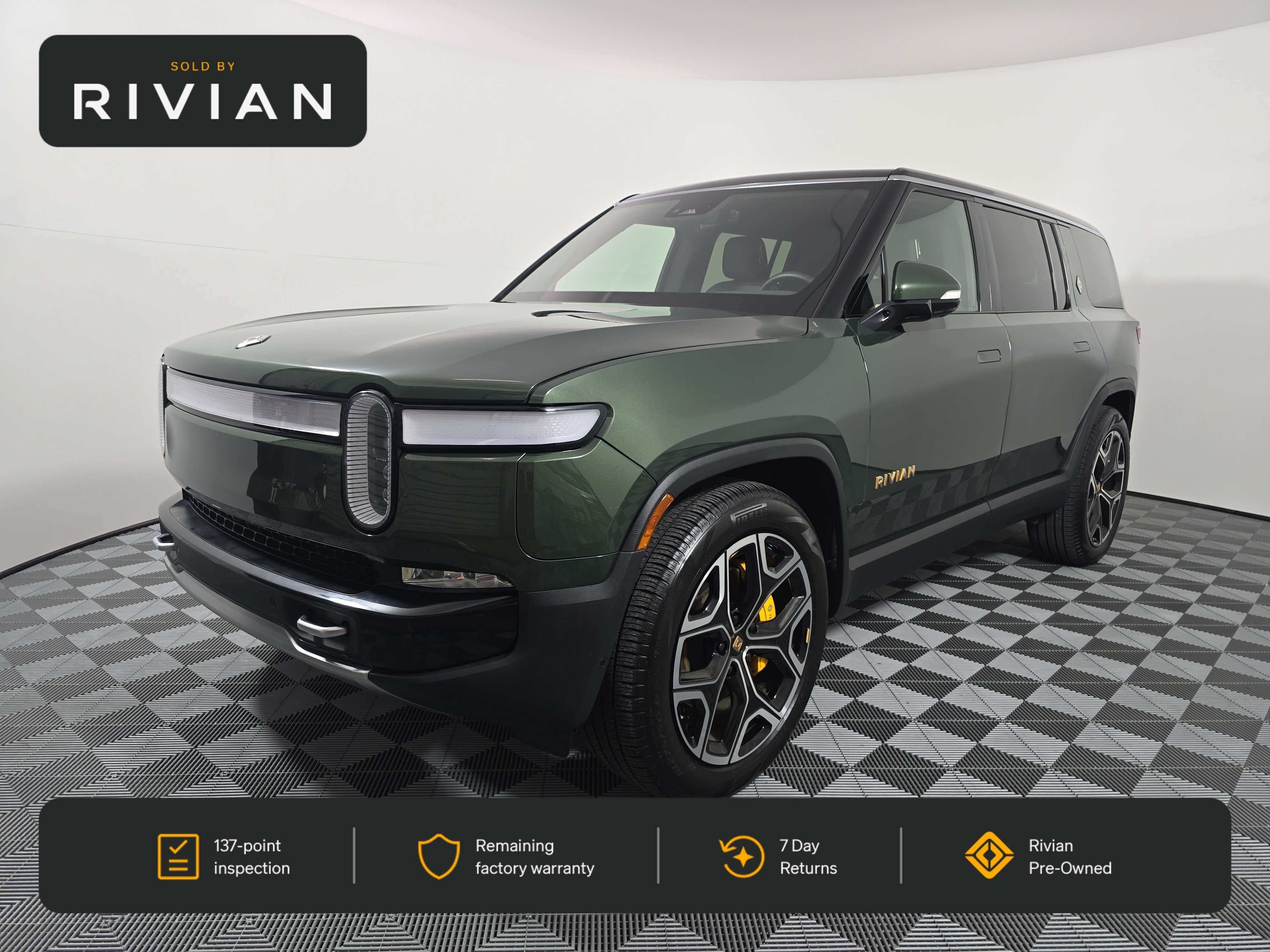 Forest Green 2022 Rivian R1S SUV / Crossover All-Wheel Drive Automatic