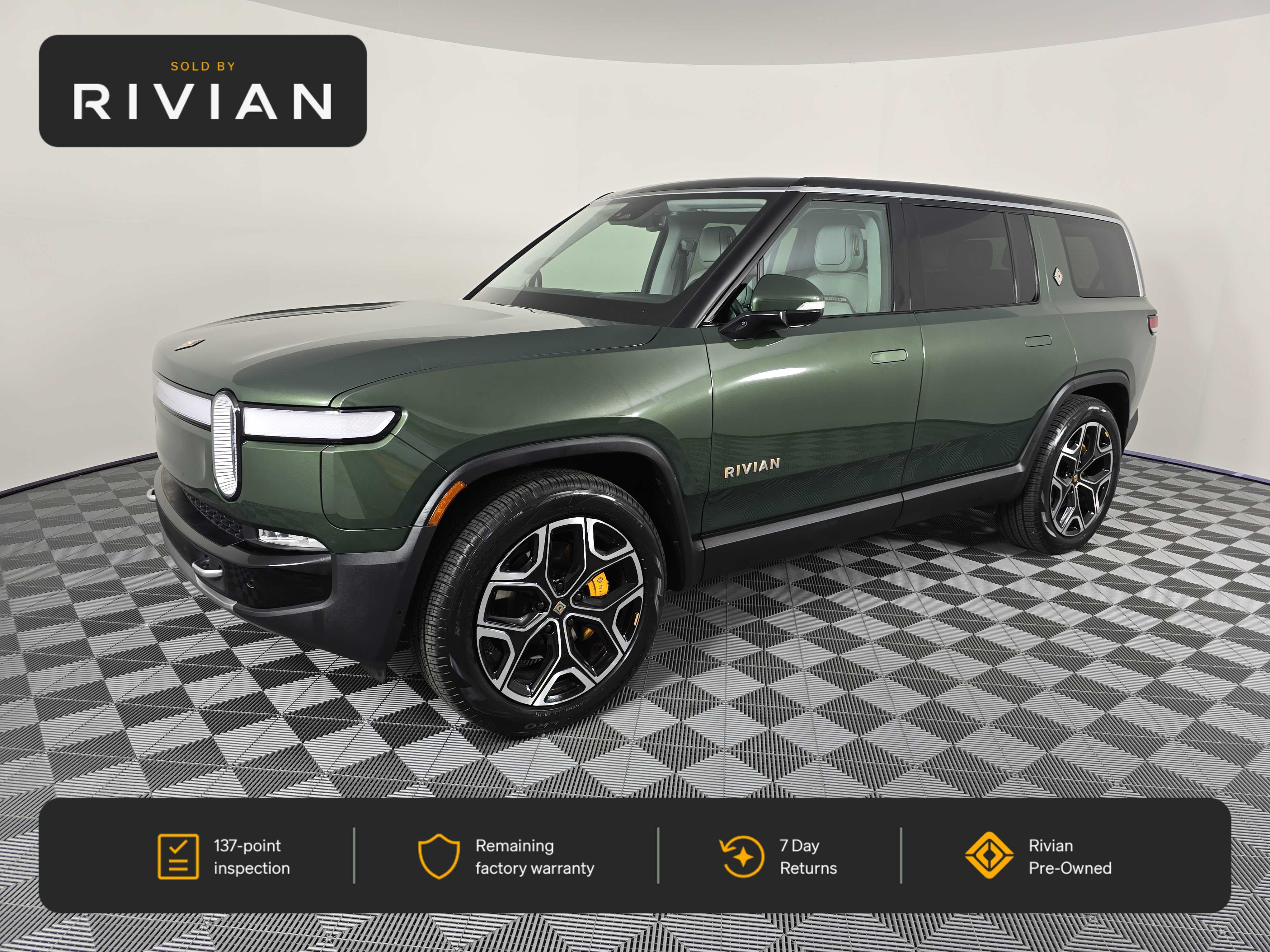 Forest Green 2024 Rivian R1S SUV / Crossover All-Wheel Drive Automatic