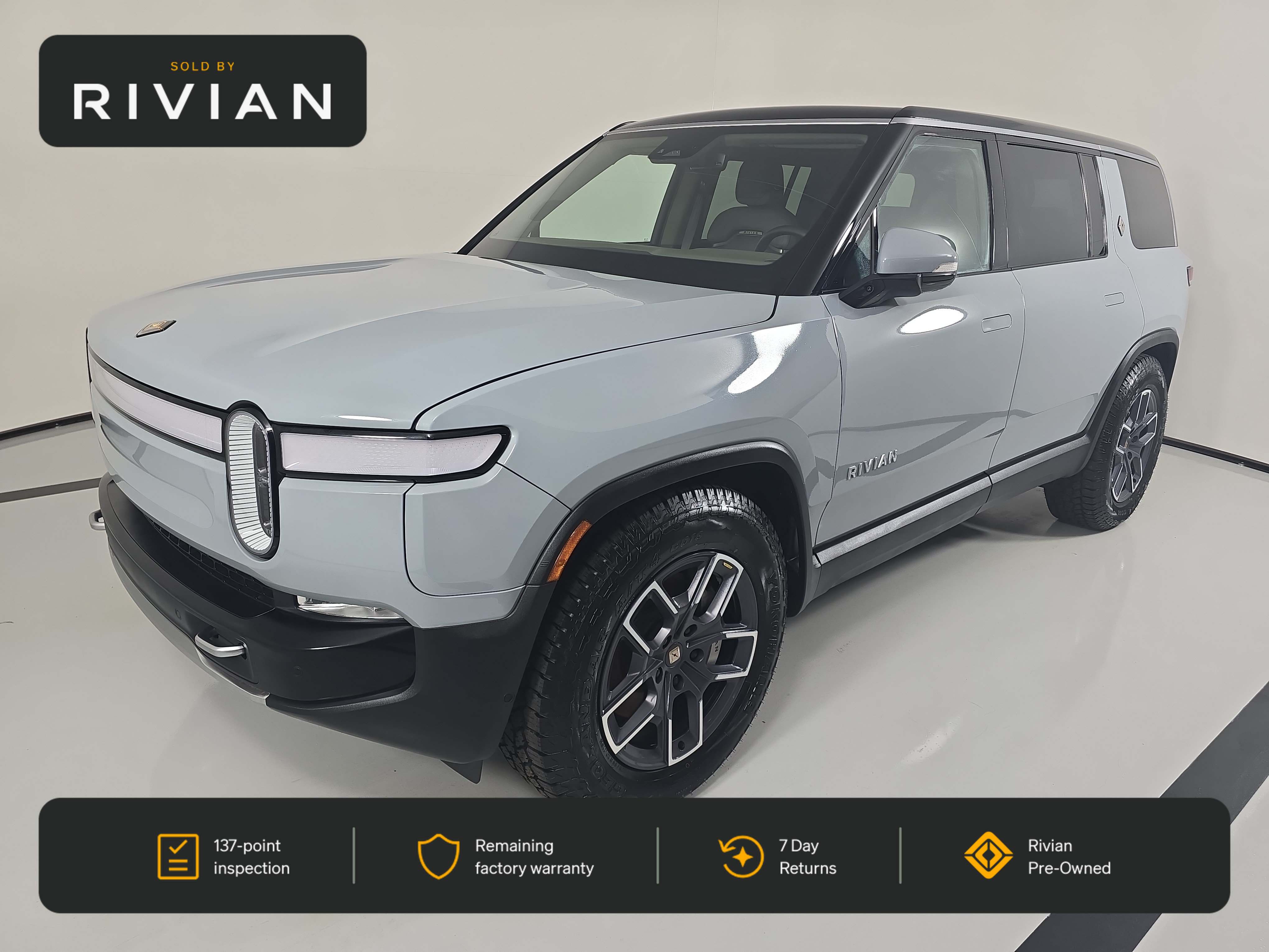 Limestone 2023 Rivian R1S SUV / Crossover All-Wheel Drive Automatic