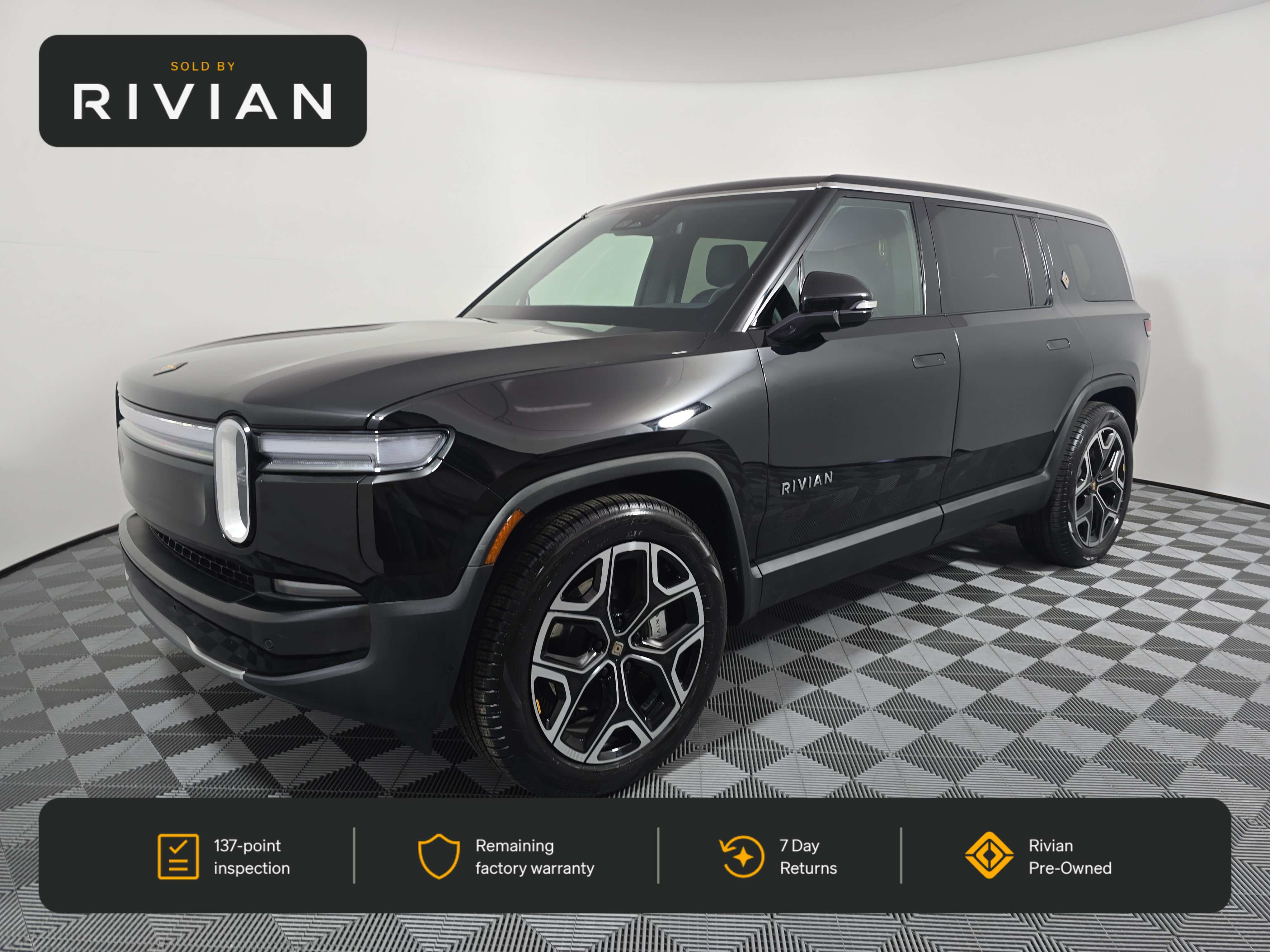 Midnight paint 2025 Rivian R1S SUV / Crossover All-Wheel Drive Automatic