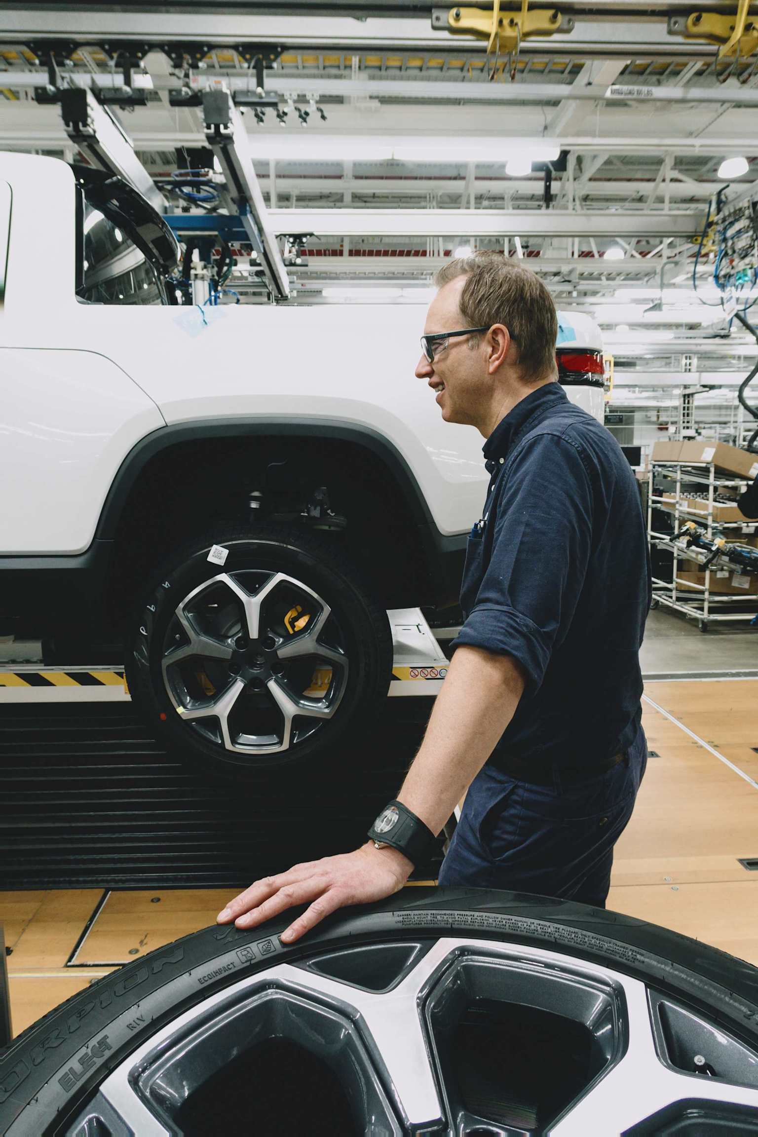 Rivian COO Frank Klein Discusses Production Ramp from Dual-Motor Line
