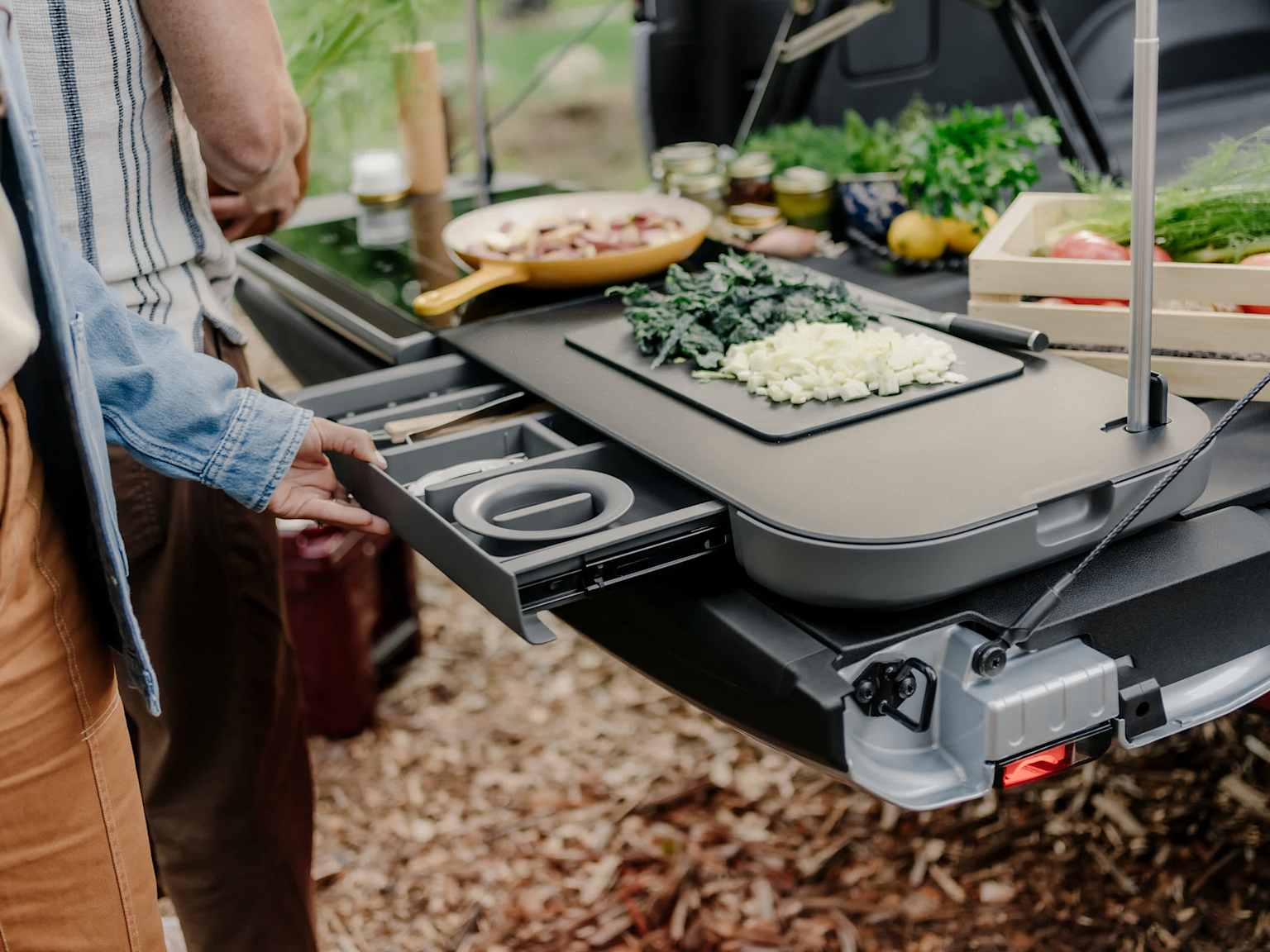 Introducing Rivian Travel Kitchen