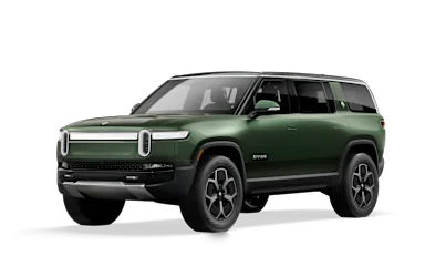 2023 R1S Forest Green front view