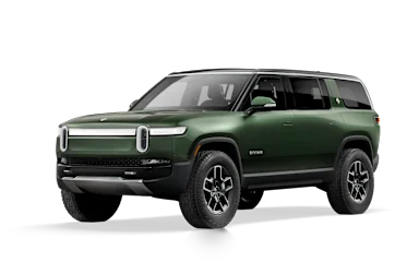 2024 R1S Forest Green front view