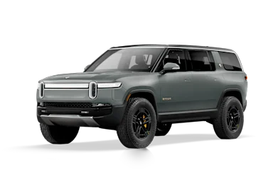2023 R1S Limestone front view