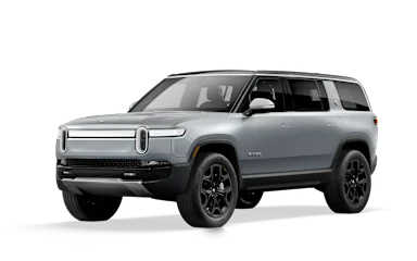 2024 R1S LA Silver front view