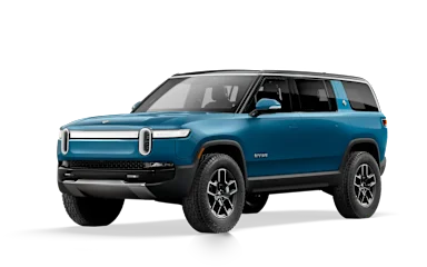 2023 R1S Rivian Blue front view