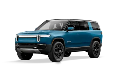 2024 R1S Rivian Blue front view