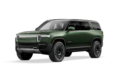 2025 R1S Forest Green front view
