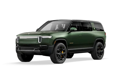 2025 R1S Forest Green front view