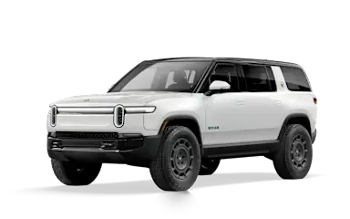 2026 R1S Glacier White front view