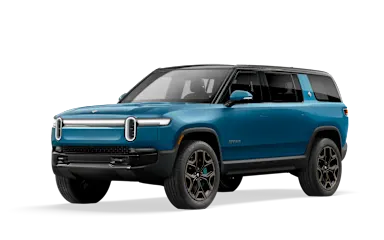 2026 R1S Rivian Blue front view