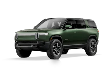 2025 R1S Forest Green front view