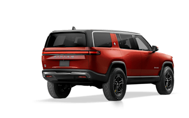 2024 R1S Red Canyon alternative rear view