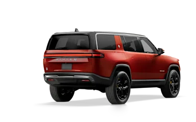 2023 R1S Red Canyon alternative rear view