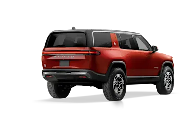 2023 R1S Red Canyon alternative rear view