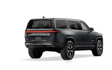 2024 R1S El Cap Granite alternative rear view