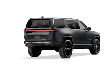 2023 R1S El Cap Granite alternative rear view