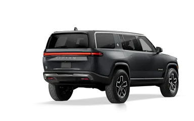 2023 R1S El Cap Granite alternative rear view