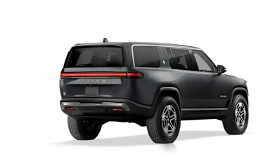 2023 R1S El Cap Granite alternative rear view