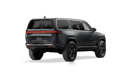 2023 R1S El Cap Granite alternative rear view