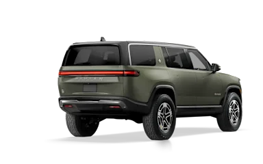 2023 R1S Launch Green alternative rear view