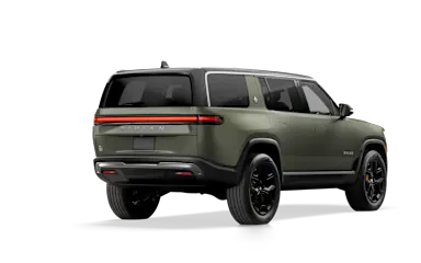 2023 R1S Launch Green alternative rear view